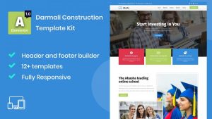 Abasha Education Learning Courses - WordPress Templates