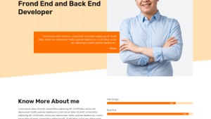Adama - Personal Portfolio & Resume - WordPress Templates